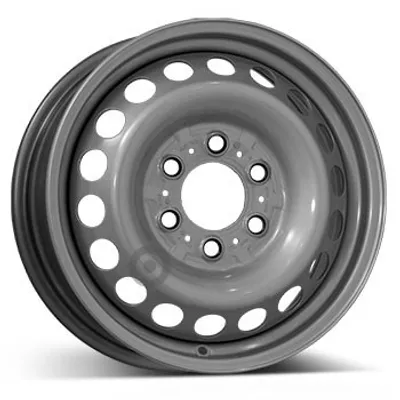 Produktbild von 16 Zoll Stahlfelge ALCAR 16"x6.5" 6x130 PCD ET62 84.00mm Felge Silber