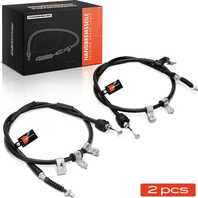 Productafbeelding van Frankberg 2x handremkabel achteras beide zijden voor Hyundai CoupeGK 16L