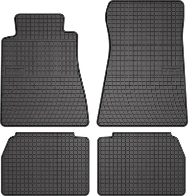 Zdjęcie produktu dla 1982-1993 Dywaniki podłogowe Mercedes W201 E90 gumowe czarne 4 szt