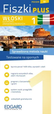 Produktbild von Włoski Fiszki PLUS dla średnio zaawansowanych 1