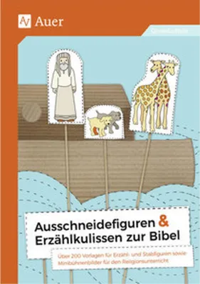 Obrázek produktu pro Ausschneidefiguren & Erzählkulissen zur Bibel