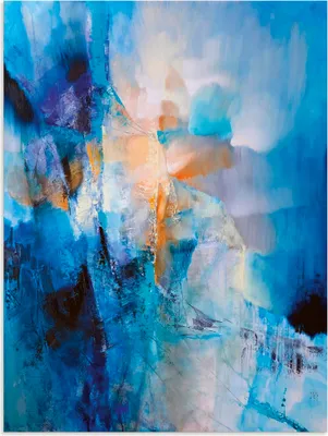 Produktbild von ARTland Wandbild Alu für Innen & Outdoor Frühling klopft an Größe: 45x60 cm