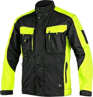 Zdjęcie produktu dla Bluza/kurtka Cxs Sirius Brighton Czarno-żółta Rozmiar 56