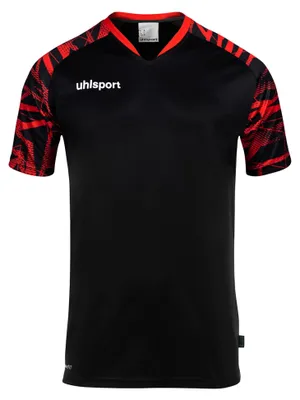 Produktbild von Uhlsport Goal 25 Trikot Kurzarm - schwarz/rot, Größe:128