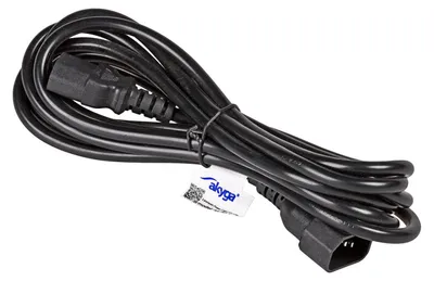 Productafbeelding van Netsnoer voor PC Monitor Printer Beamer TV, 3 m, IEC C13/C14