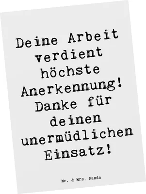 Produktbild von Mr. & Mrs. Panda Grußkarte Spruch Danke Pflegekraft - Weiß - Geschenk, Postkarten, Pflege, Kunstkarten, Ansichtskarten, Bedanken, Postkarte, Aufmerksamkeit, Dankeschön