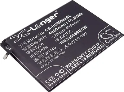 Immagine prodotto di TECHTEK Batteria compatibile con [Huawei] Ascend Mate 9, Mate 9, Mate 9 Dual SIM, Mate 9 Pro, MHA-AL00, MHA-L09, MHA-L29, MHA-TL00, Y7 sostituisce HB396