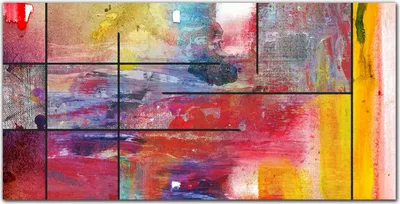 Produktbild von Coloray Küchenrückwand 100x50 Spritzschutz aus Glas - zeitgenössisch