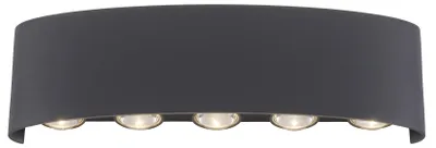 Produktbild von Paul Neuhaus Wandleuchte CARLO LBH 27x4.70x8 cm grau Wandlampe