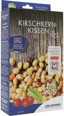 Zdjęcie produktu dla DR. JUNGHANS poduszka z pestek wiśni 20 x 30 cm do mikrofalówki, 1 szt. poduszka
