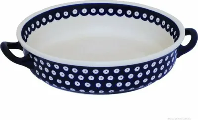 Produktbild von Original Bunzlauer Keramik Auflaufform Ø=31.5 cm V=1.7 Liter im Design 42