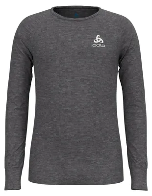 Produktbild von ODLO BL TOP Crew neck l/s ACTIVE WARM ECO KID GRAU 116