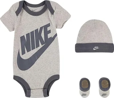 Produktbild von Nike Kids Nhn Futura Logo Box Körper Grau 0-6 Months Grau 0-6 Months