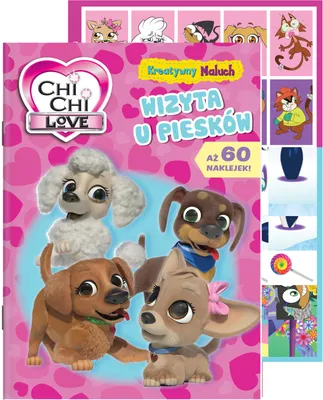 Obrázek produktu pro Chi Chi Love: Na návštěvě u pejsků. Vzdělávací knížka pro děti