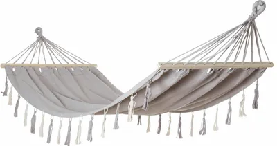 Zdjęcie produktu dla Hamak ogrodowy BOHO Milos4 200x100 cm szary