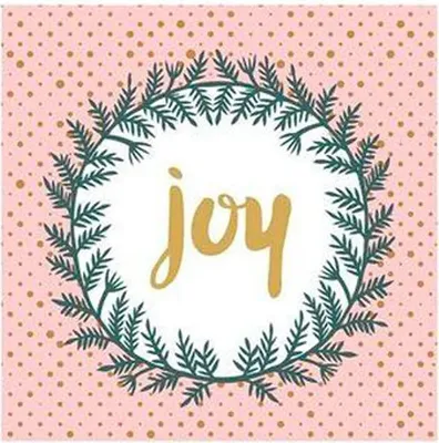 Produktbild von Duni ubrousky Sweet Joy Christmas 33 x 33 cm 20 kusů