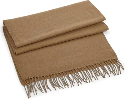 Produktbild von Beechfield B500 | Schals Classic Woven Scarf - 186 x 47 cm - Farbe: Biscuit - Größe: 186 x 47 cm