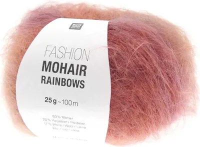 Produktbild von Rico - Fashion Mohair Rainbows 0002 berry