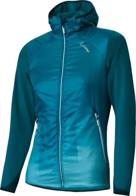 Produktbild von Löffler Jacke für Damen mit Kapuzenjacke Speed Lagoon Primaloft-Blau