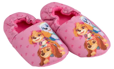 Produktbild von Paw Patrol Ballerinas für Mädchen - ABS Hausschuhe Kinder Slipper Pantoffeln Pink 27-28