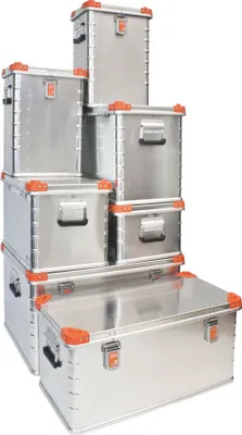 Obrázok produktu pre Eurobox rámy, 600 x 400 x 410 mm, oranžová 367993 (prepravný box Prepravný box)