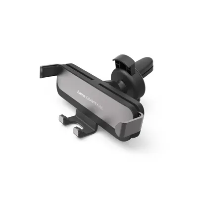 Produktbild von Hama Gravity PRO, Handy/Smartphone, Aktive Halterung, Auto, Schwarz, Grau, Graubraun
