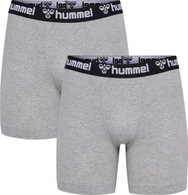 Obrázek produktu pro Hummel Boxerky 2er Pack, grau, S, Herren