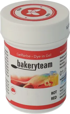 Produktbild von bakeryteam Lebensmittelfarbe 35g Red