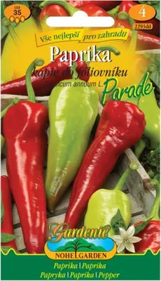Obrázek produktu pro Paprika zeleninová do fóliovníku PARADE, typ kapie