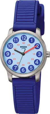 Produktbild von Boccia 3373-06 Titanuhr für Kinder Blau