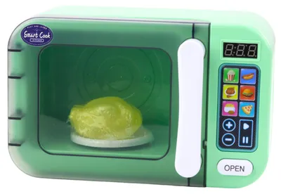 Obrázok produktu pre Mikrovlnná rúra pre deti rotujúce kurča Svetlá znie zeleno