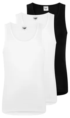 Produktbild von Speidel 3er Pack Classic Unterhemd / Tanktop Baumwolle in Feinripp Qualität, Ohne störende Seitennähte, Körpernah geschnitten