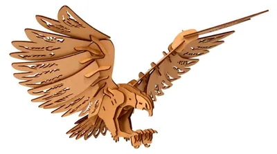 Produktbild von 3D-Bausatz Adler - Nature Zoom
