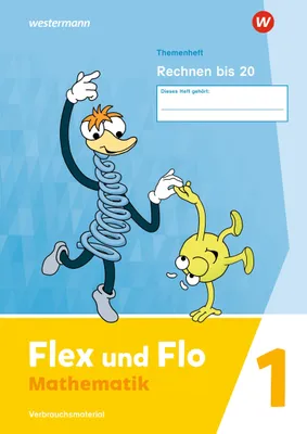 Produktbild von Flex und Flo. Themenheft Rechnen bis 20