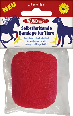 Obrázek produktu pro WUNDmed® 04-026 WUNDmed® Selbsthaftende Bandagen Tiere 04-026 bunt 5,0 cm x 4,5 m, 1 St.