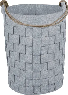 Obrázek produktu pro Spirella 7610583201454, 70 l, Kulatý, Plsť z PET, Šedá, 400 mm, 550 mm