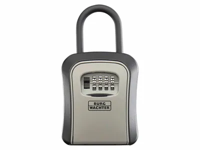 Produktbild von BURG-WÄCHTER Schlüsseltresor Key Safe 50 SB mit Zahlencode, außen/innen, abnehmbarer Bügel, 4-Stelliger Code