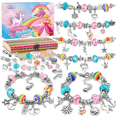 Imagen del producto de Kit para crear pulseras, a partir de 6 años, 1 juego, para niños