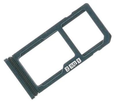 Produktbild von Nokia 8 Sim Karten Halter Tray Fach (Tempered Blue), Blau