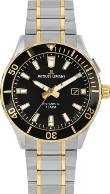 Zdjęcie produktu dla Męski zegarek automatyczny Jacques Lemans Hybromatic 1-2131F