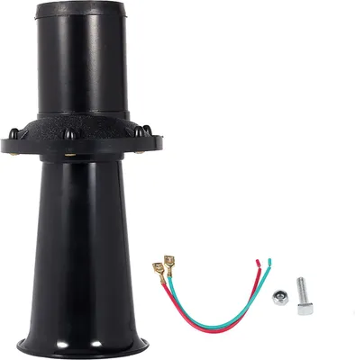 Produktbild von 12V 110 dB Autowagen LKW antike Vintage alte Horn Sirene Ahh-oo-gah ahooga ooga schwarz
