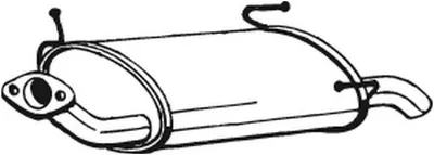 Produktbild von Bosal Endschalldämpfer 145-131