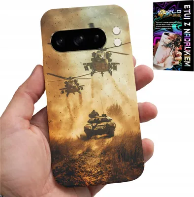 Image de Étui pour Google Pixel 8 Pro - Hélicoptère militaire Tank Militaria Case
