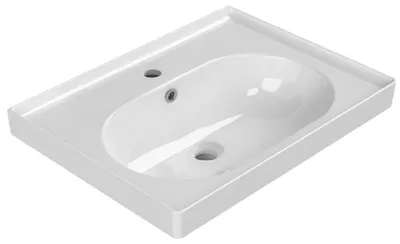 Produktbild von Sapho BRAND Keramik-Waschbecken 60x45cm, weiß