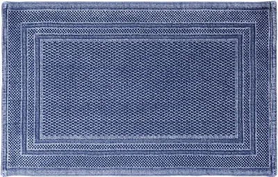 Produktbild von Spirella 7610583196064, Blau, Einfarbig, Rechteckig, Baumwolle, 50 x 80 cm