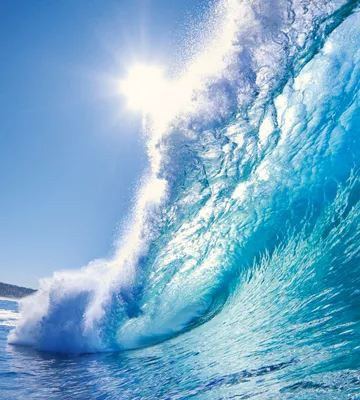 Produktbild von Fototapete - Wave 225x250cm - Vliestapete