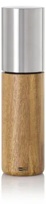 Productafbeelding van AdHoc MP822, peper- en zoutmolen, zilver, hout, roestvrij staal, hout, 220 mm, 6 cm