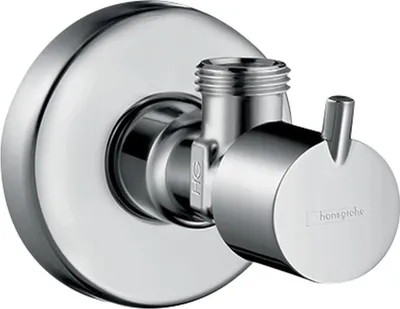 Immagine prodotto di Rubinetto ad angolo hansgrohe S-Design cromato, 1 pz.