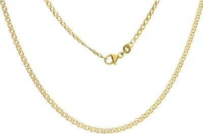 Produktbild von Doppelpanzer Kette Collierkette echt Gold 333 (8 kt) 42 cm