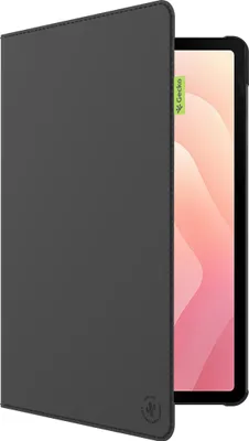 Image de Gecko Covers - Étui / Coque fabriqué en peau de cactus compatible avec Samsung Galaxy Tab S11 - Fonction Veille/Réveil - Noir